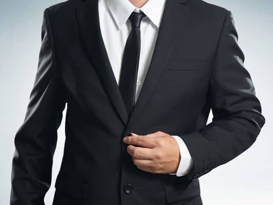 Custom suit fitting