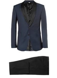 Light blue summer tuxedo